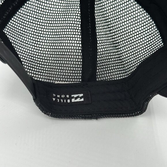 Billabong Black Trucker Hat — Palm Graphic - Picture 4 of 6